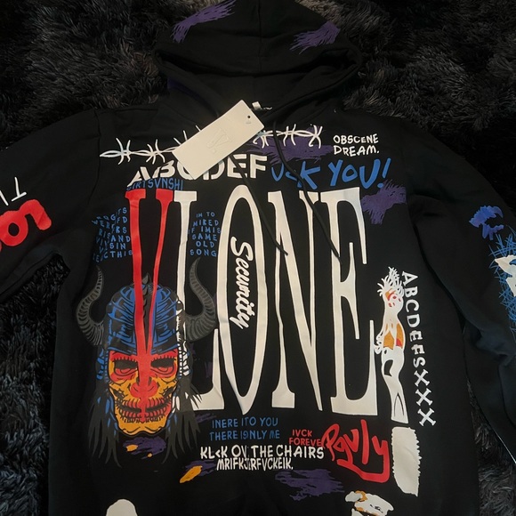 VLONE Jackets & Coats Vlone Graffiti Jacket Poshmark
